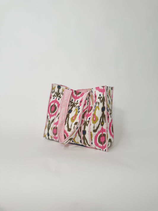 Quilted Reversible Tote bag