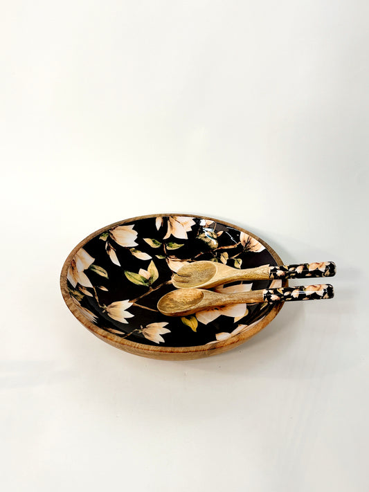 Mango Wood Serveware Set