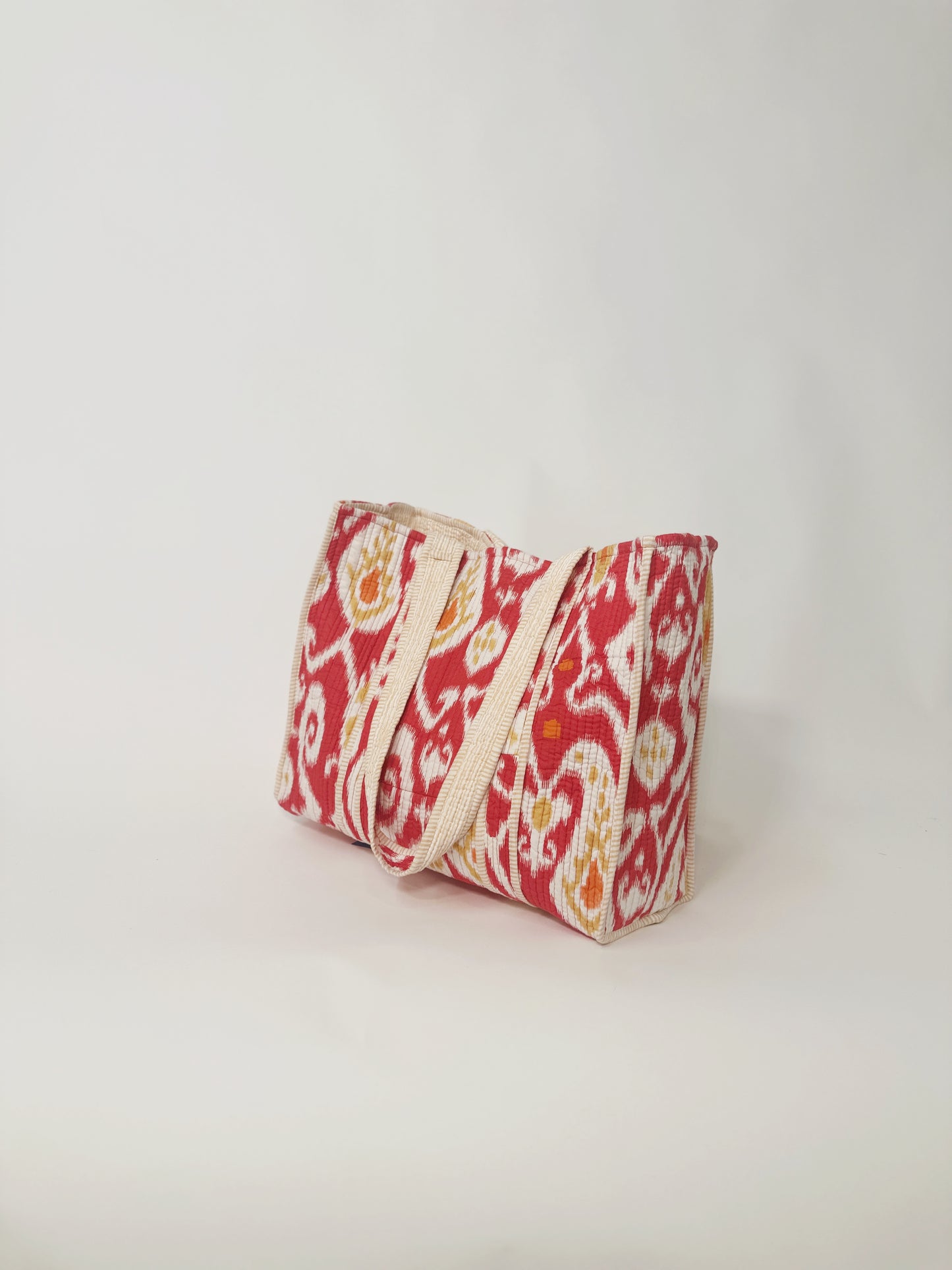 Quilted Reversible Tote Bag