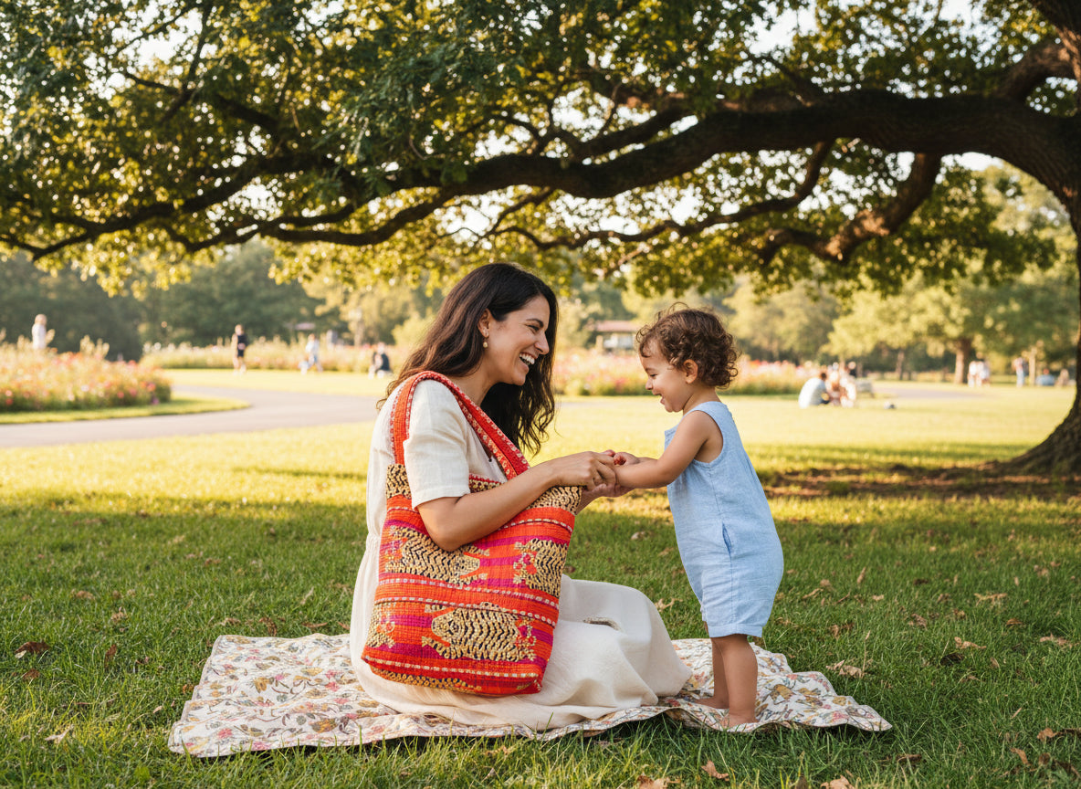 Artisanal Woven Tote Bag